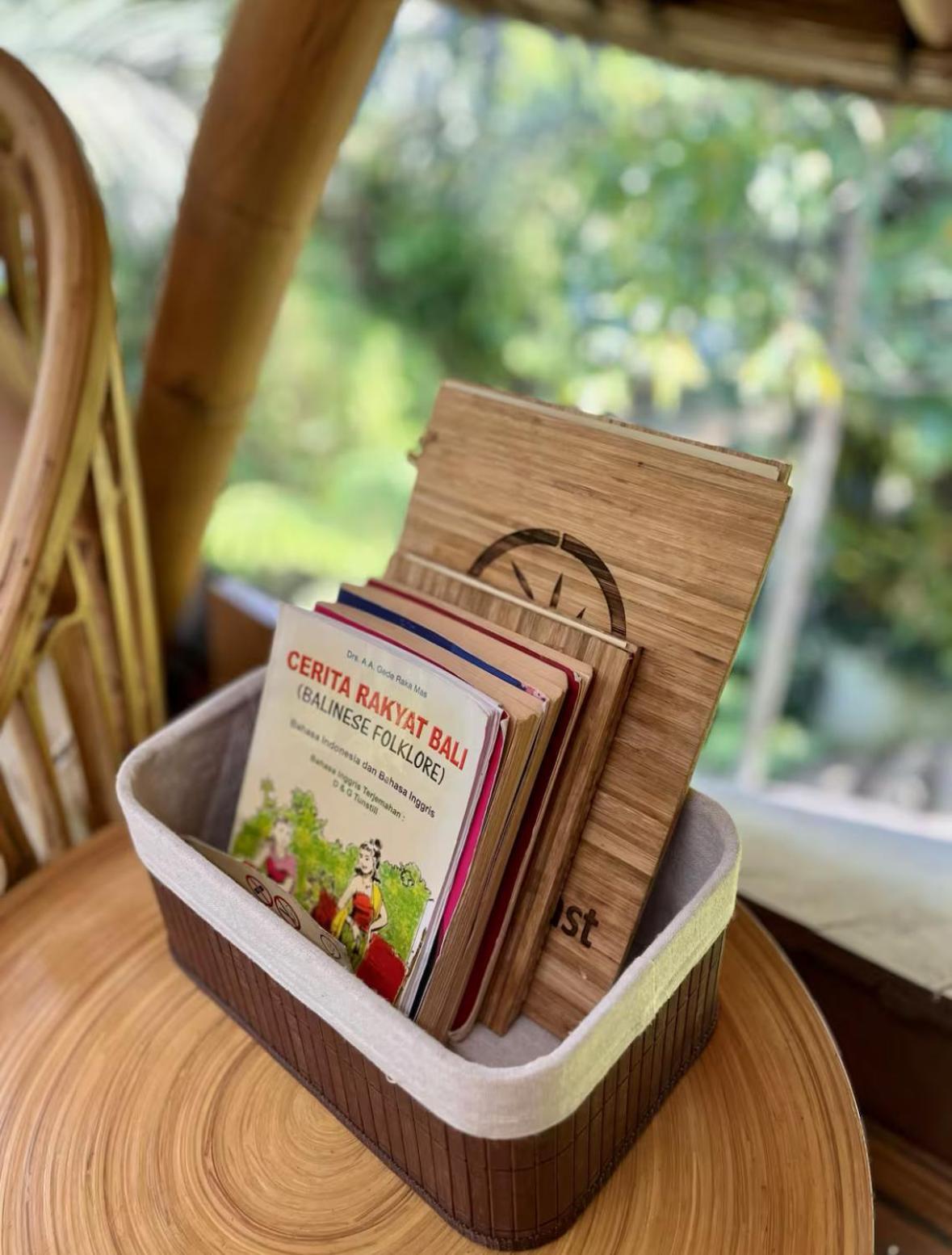 הוילה Wahem Eco Bamboo - Magical Bamboo House אובוד מראה חיצוני תמונה