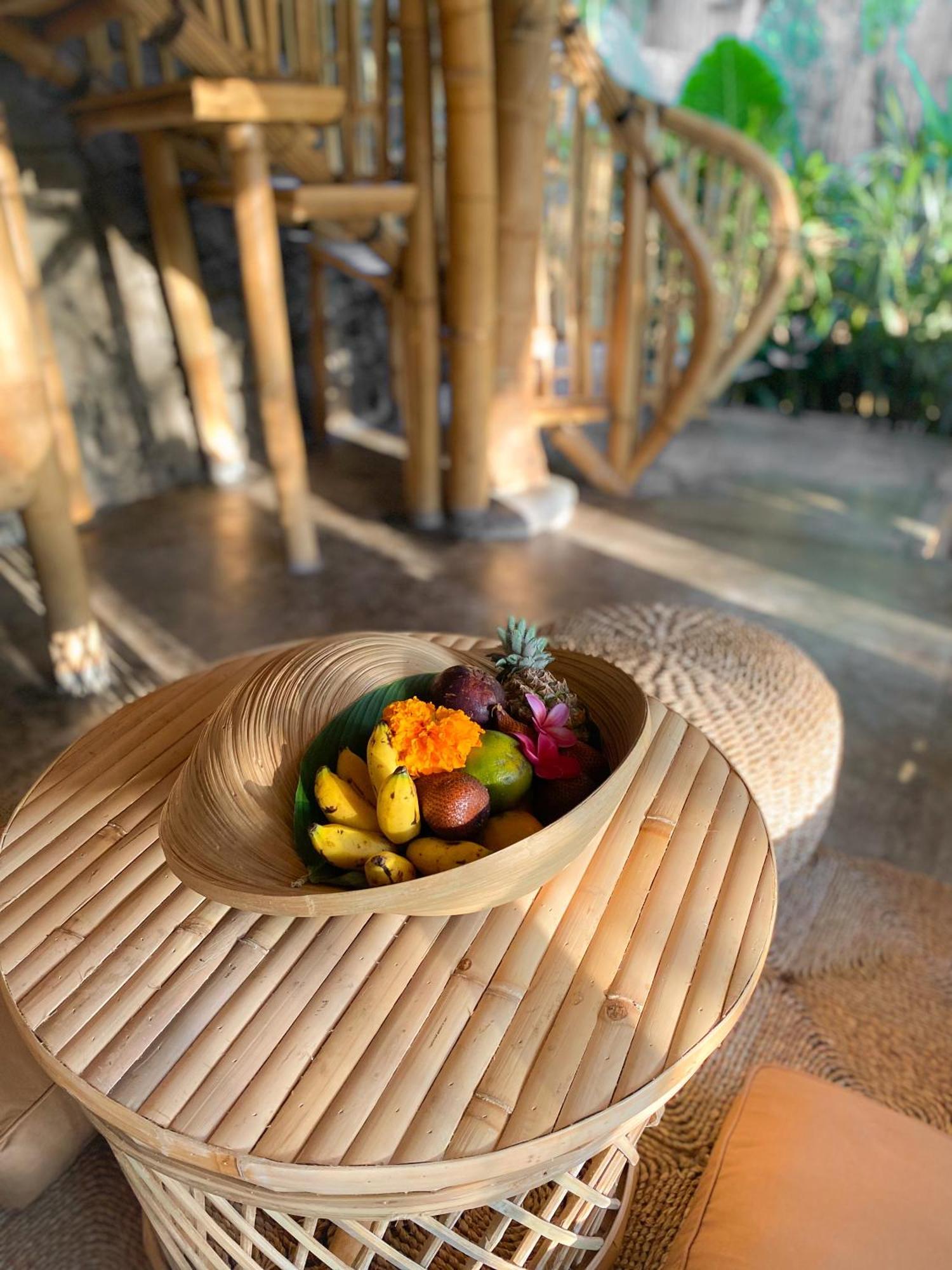 הוילה Wahem Eco Bamboo - Magical Bamboo House אובוד מראה חיצוני תמונה