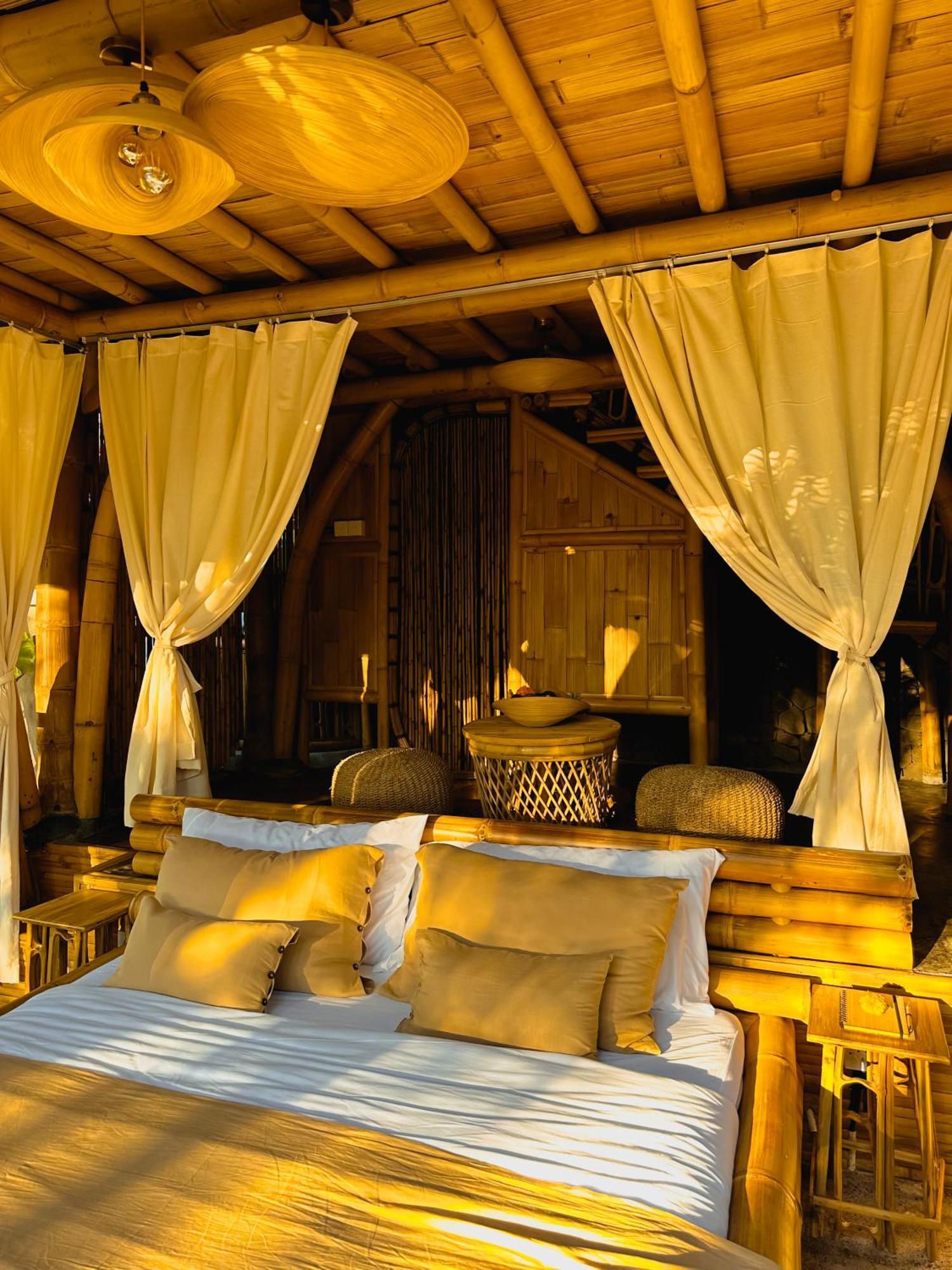 הוילה Wahem Eco Bamboo - Magical Bamboo House אובוד מראה חיצוני תמונה