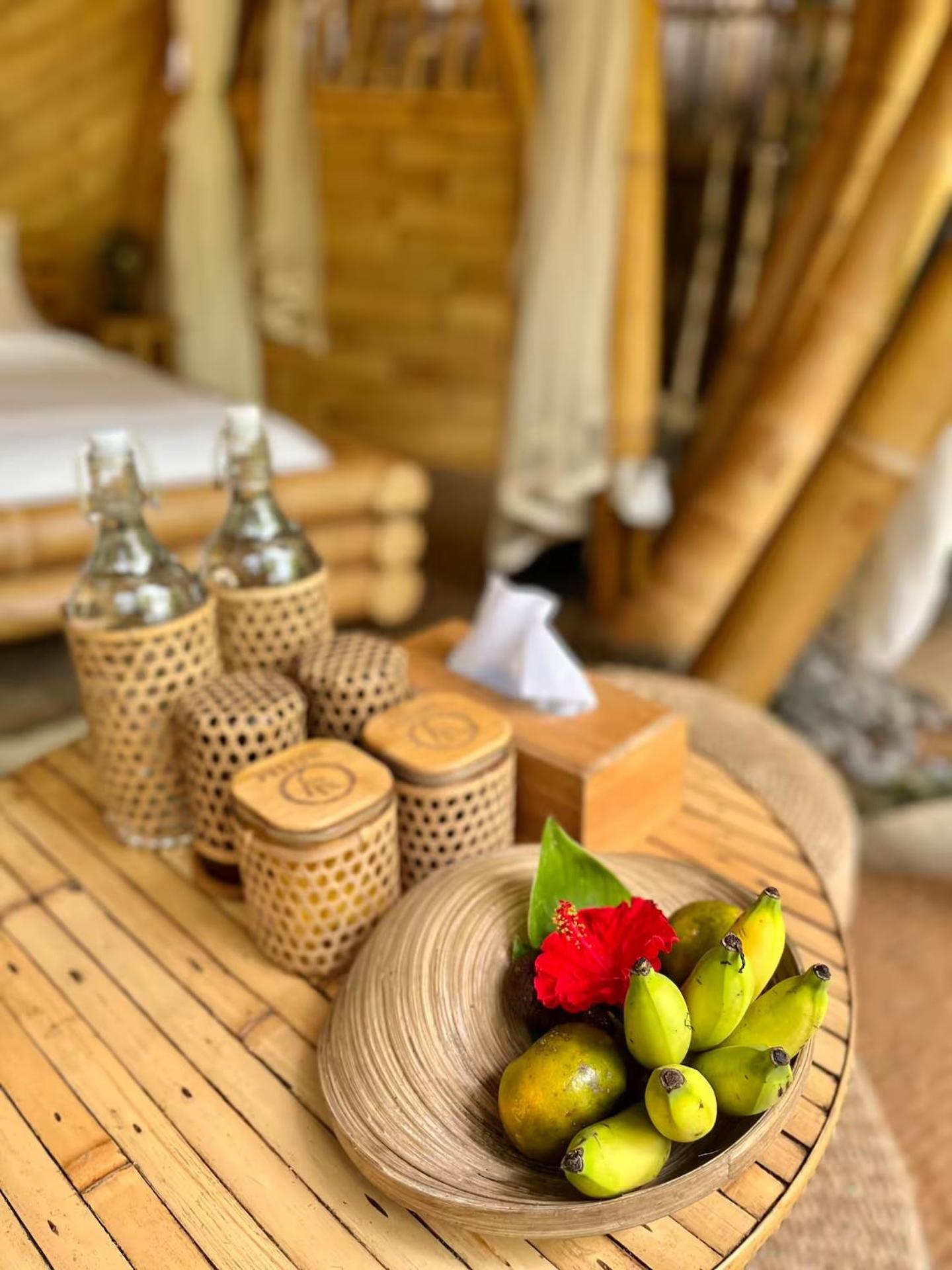 הוילה Wahem Eco Bamboo - Magical Bamboo House אובוד מראה חיצוני תמונה